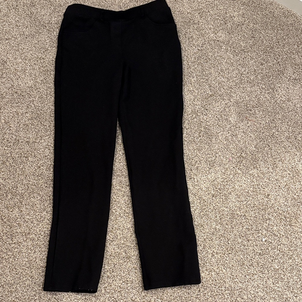 Quince Black Straight-Leg Women's Pants